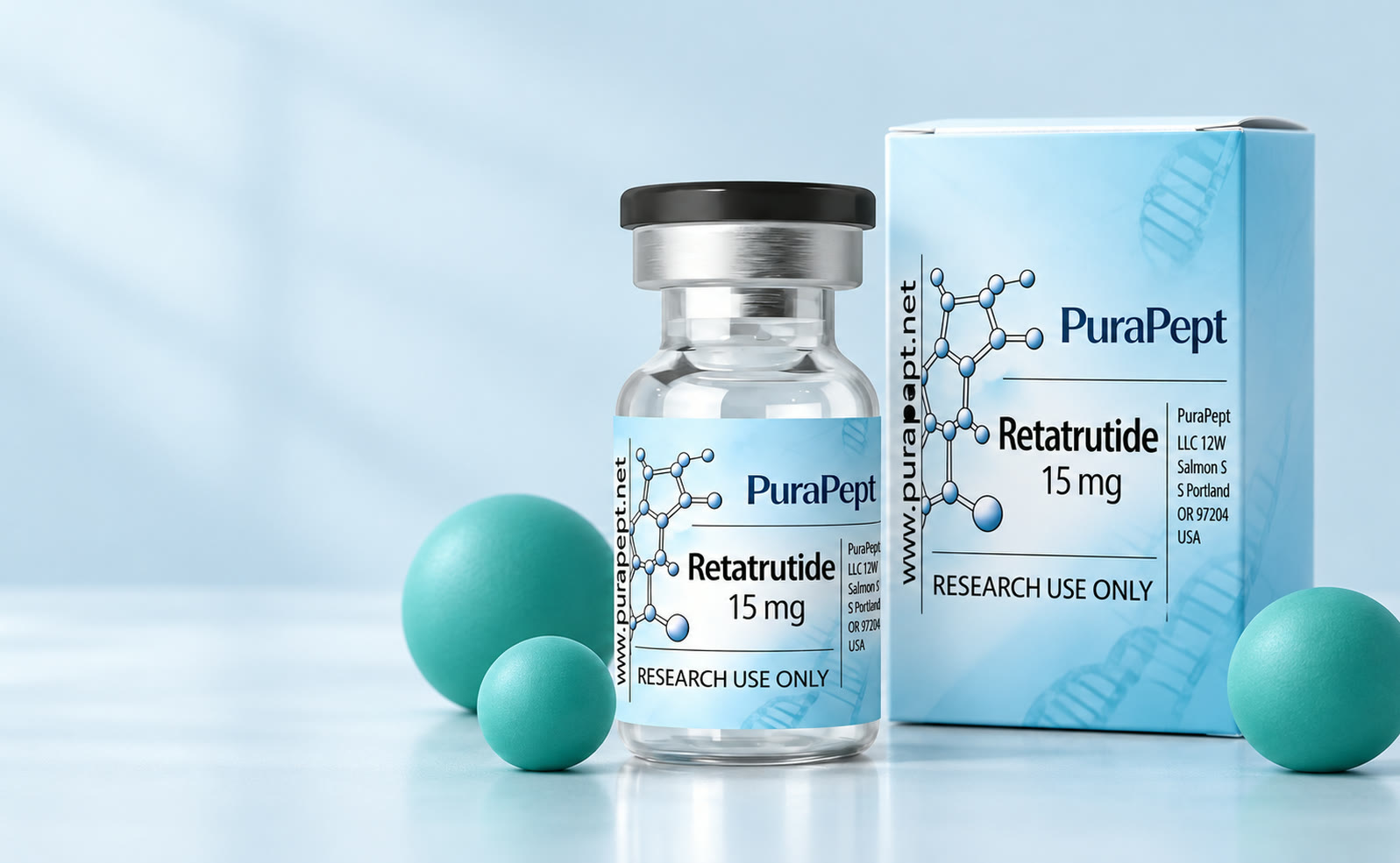 GLP-1 research vials